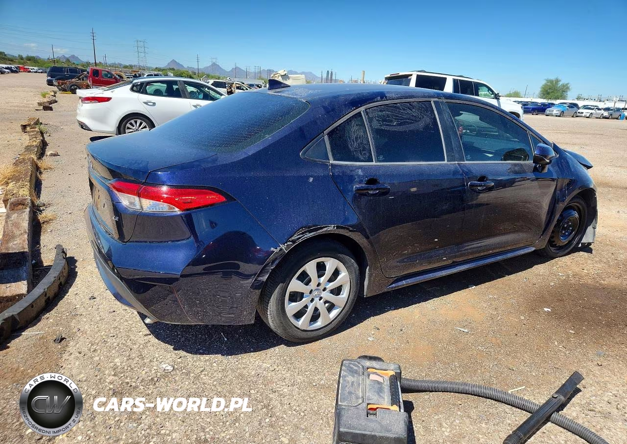 2021 Toyota Corolla Le VIN:5YFEPMAE2MP150464 - 3