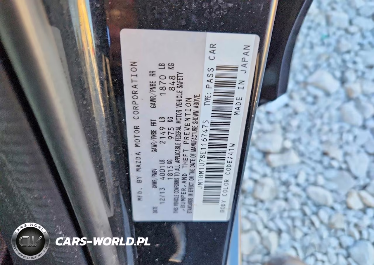 2014 Mazda 3 Sport VIN:JM1BM1U78E1167475 - 12