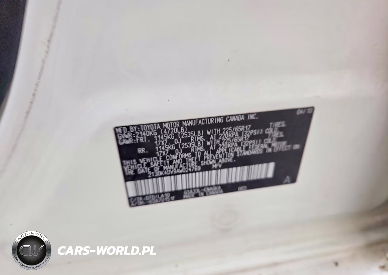 2010 Toyota Rav4 Limited VIN:2T3DK4DV9AW024769 - 13