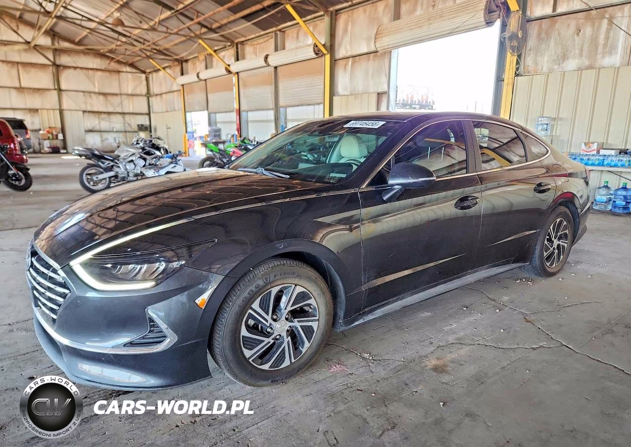 2021 Hyundai Sonata Hybrid Blue