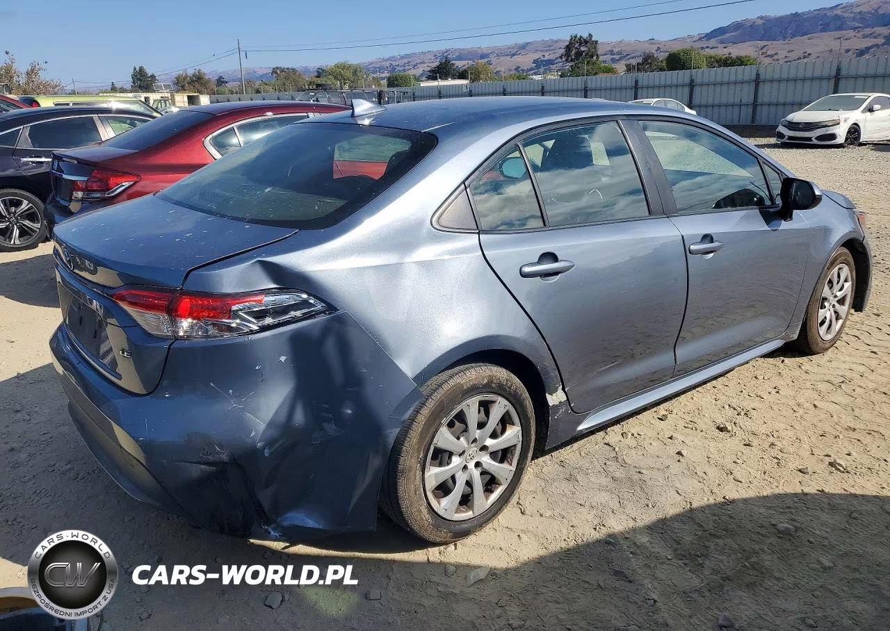 2021 Toyota Corolla Le VIN:JTDEPMAE1MJ159449 - 3