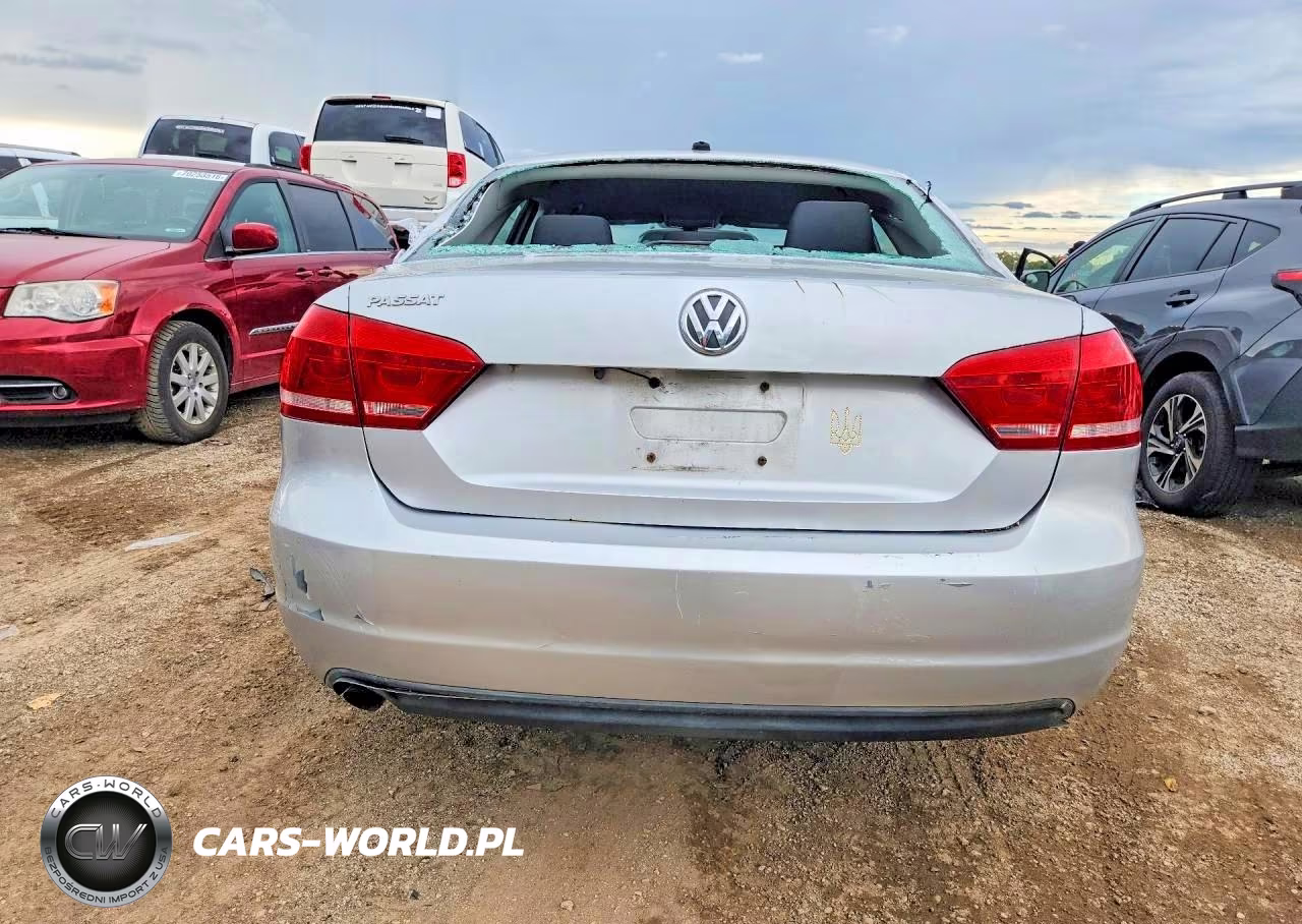 2012 Volkswagen Passat S VIN:1VWAH7A32CC110322 - 6