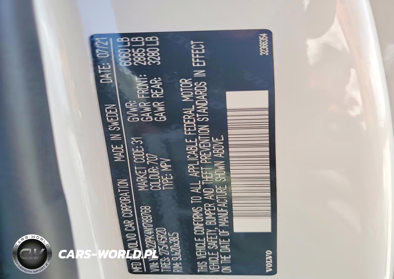 2022 Volvo Xc90 T6 Momentum VIN:YV4A22PK4N1789768 - 14