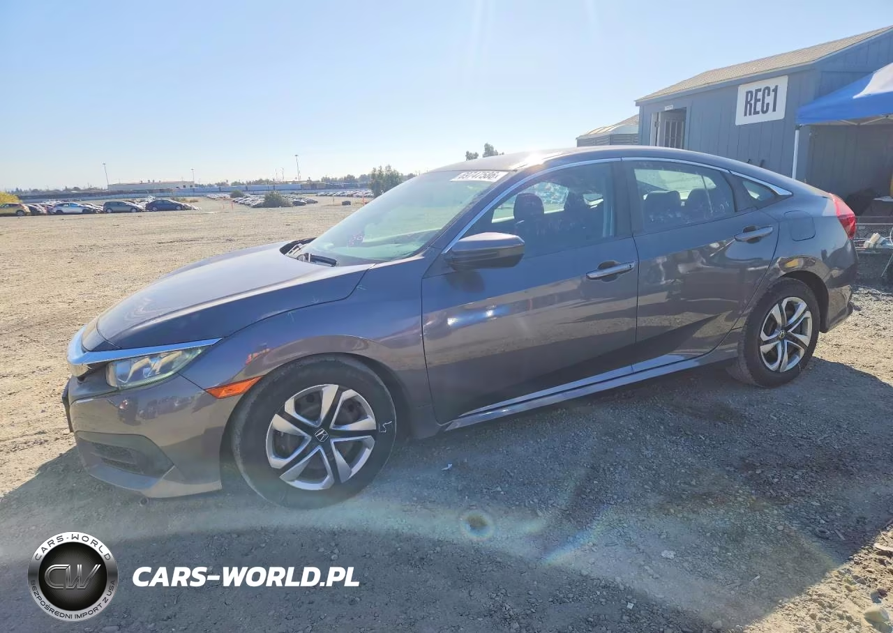 2017 Honda Civic Lx VIN:2HGFC2F56HH524147 - 1