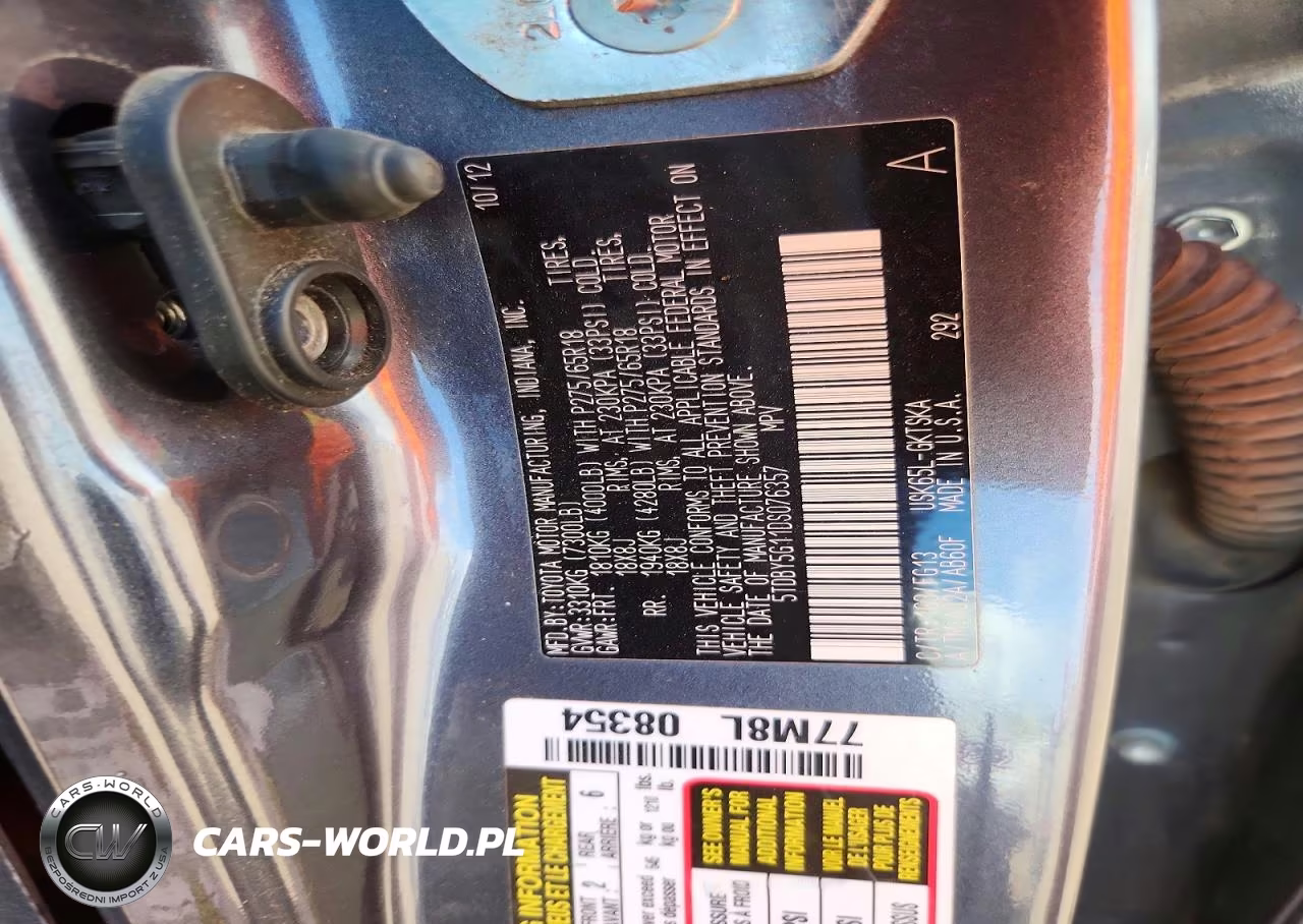 2013 Toyota Sequoia Sr5 VIN:5TDBY5G11DS076357 - 12