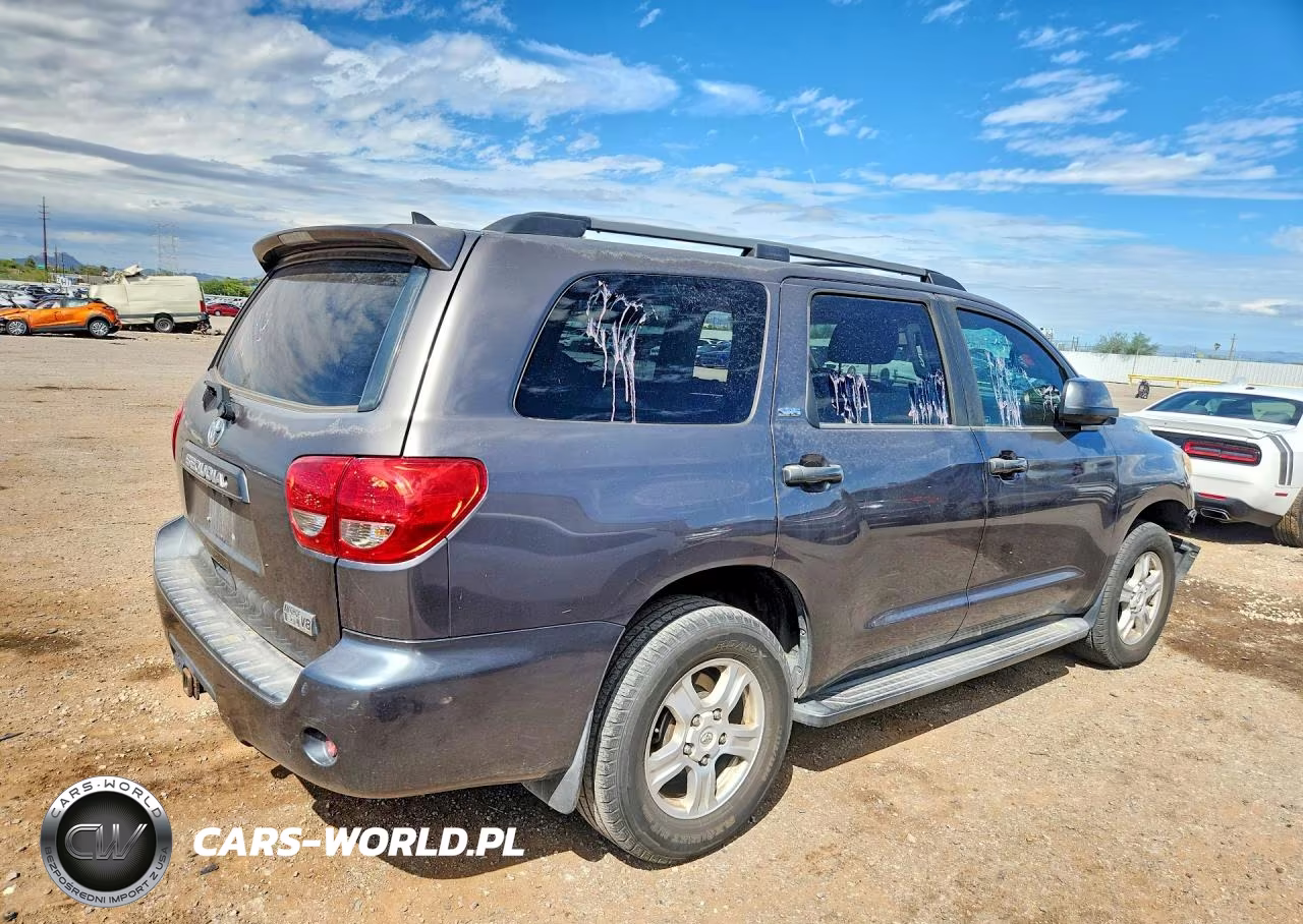 2013 Toyota Sequoia Sr5 VIN:5TDBY5G11DS076357 - 3
