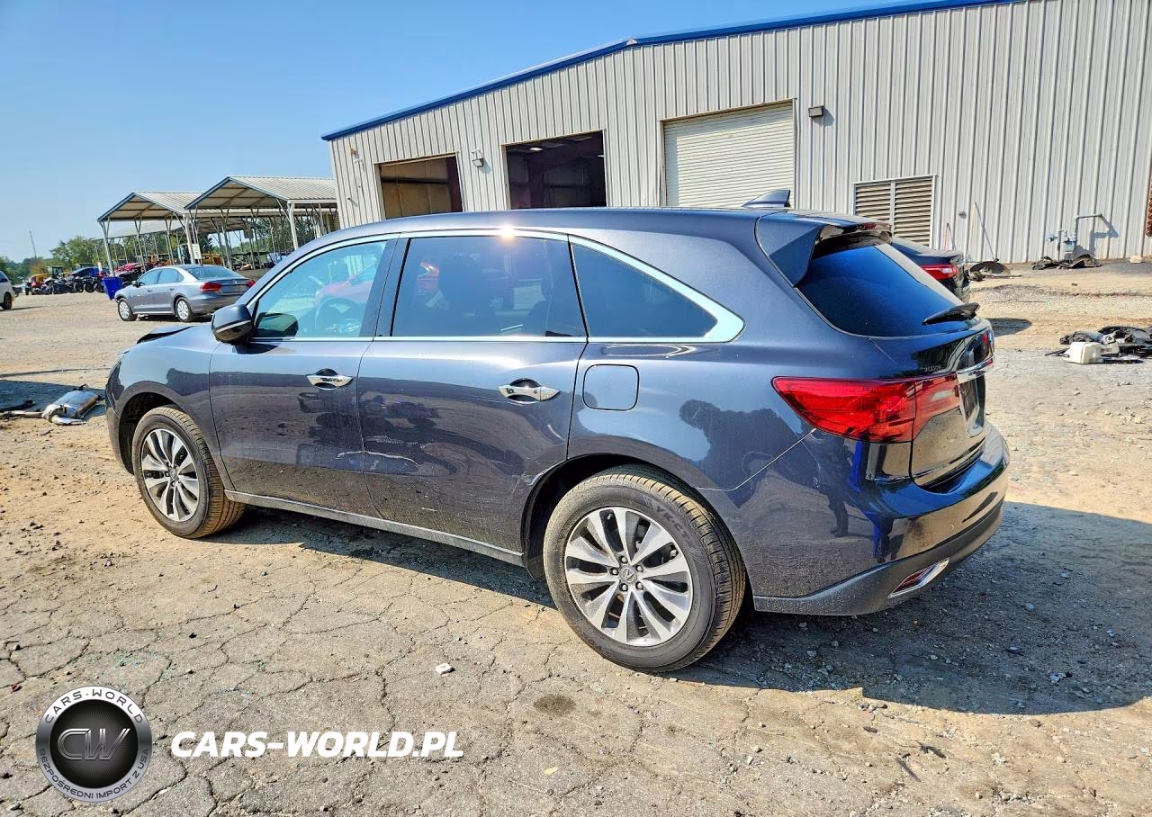 2016 Acura Mdx Technology VIN:5FRYD3H41GB001006 - 2
