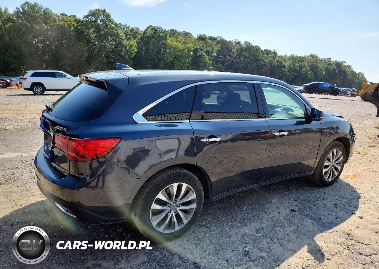 2016 Acura Mdx Technology VIN:5FRYD3H41GB001006 - 3
