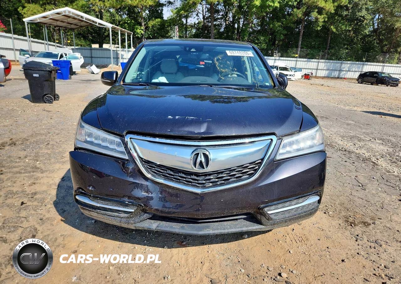 2016 Acura Mdx Technology VIN:5FRYD3H41GB001006 - 5