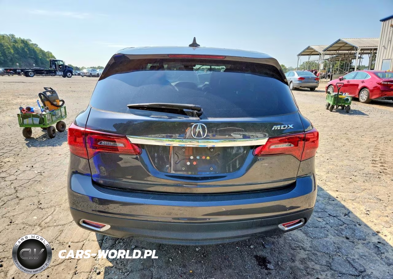 2016 Acura Mdx Technology VIN:5FRYD3H41GB001006 - 6