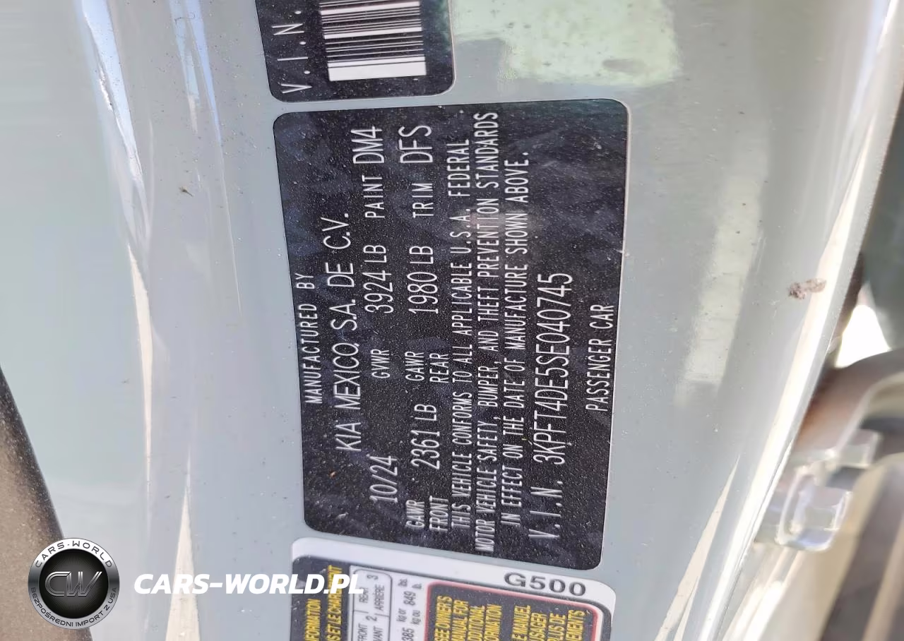 2025 Kia K4 Lxs VIN:3KPFT4DE5SE040745 - 12