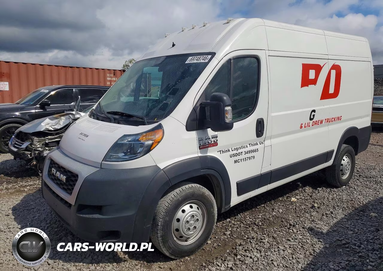 2020 Ram Promaster 1500 1500 High VIN:3C6TRVBG1LE106132 - 1