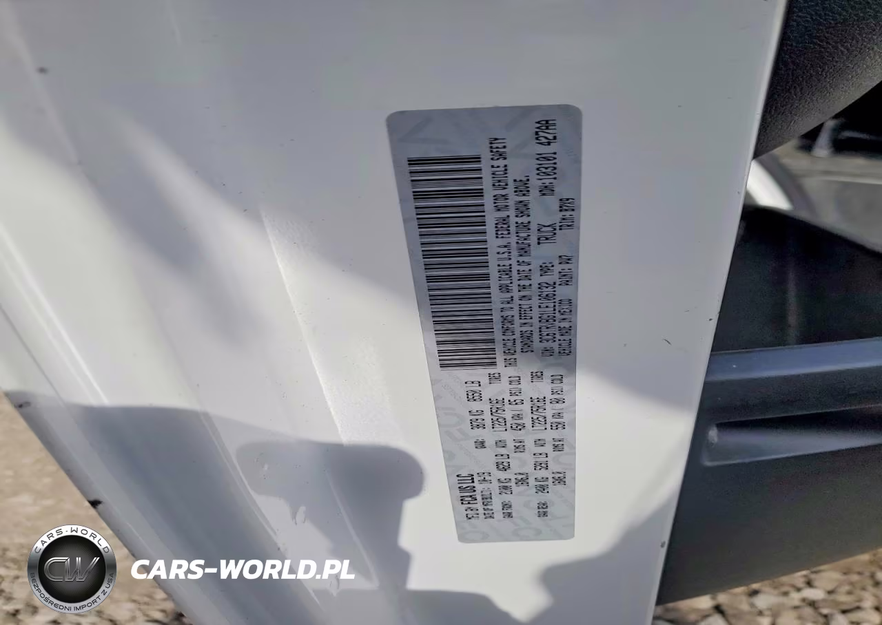 2020 Ram Promaster 1500 1500 High VIN:3C6TRVBG1LE106132 - 13