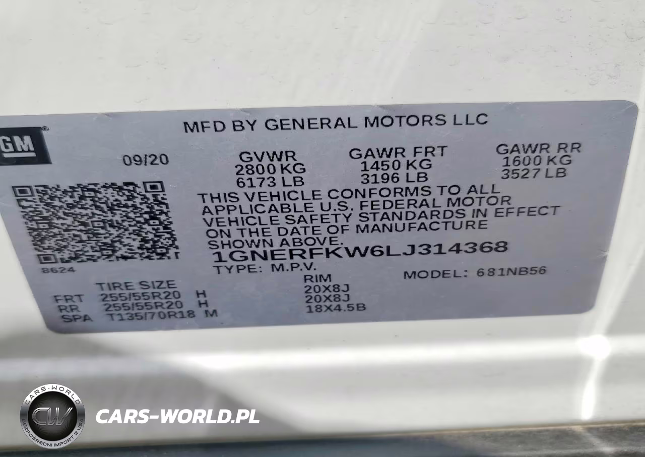 2020 Chevrolet Traverse Ls VIN:1GNERFKW6LJ314368 - 12
