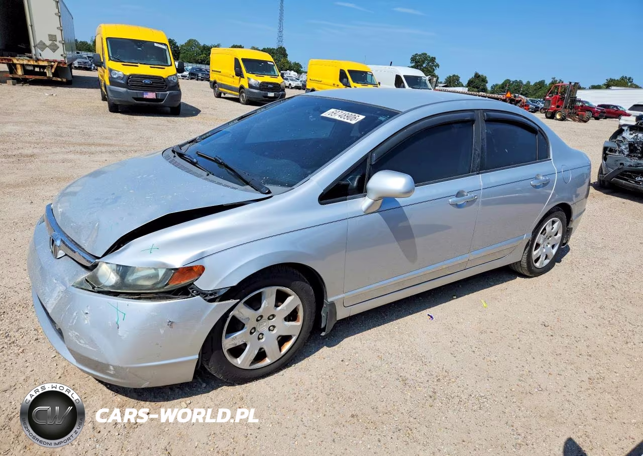 2008 Honda Civic Lx VIN:1HGFA16528L073236 - 1
