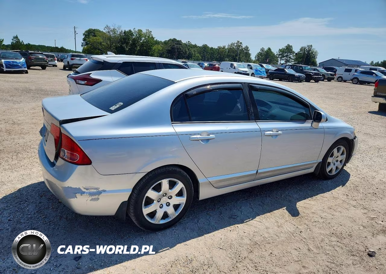 2008 Honda Civic Lx VIN:1HGFA16528L073236 - 3