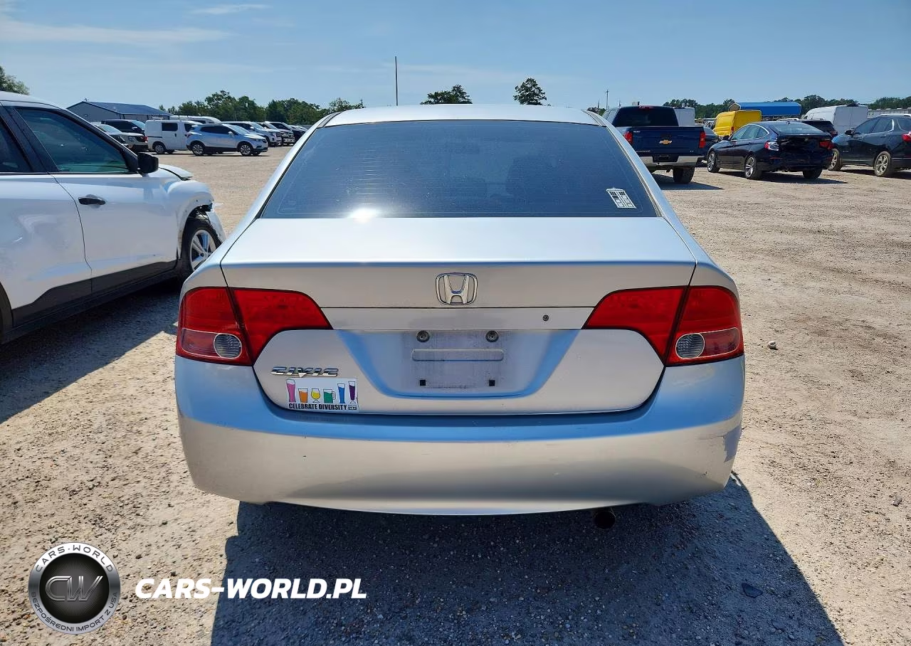 2008 Honda Civic Lx VIN:1HGFA16528L073236 - 6