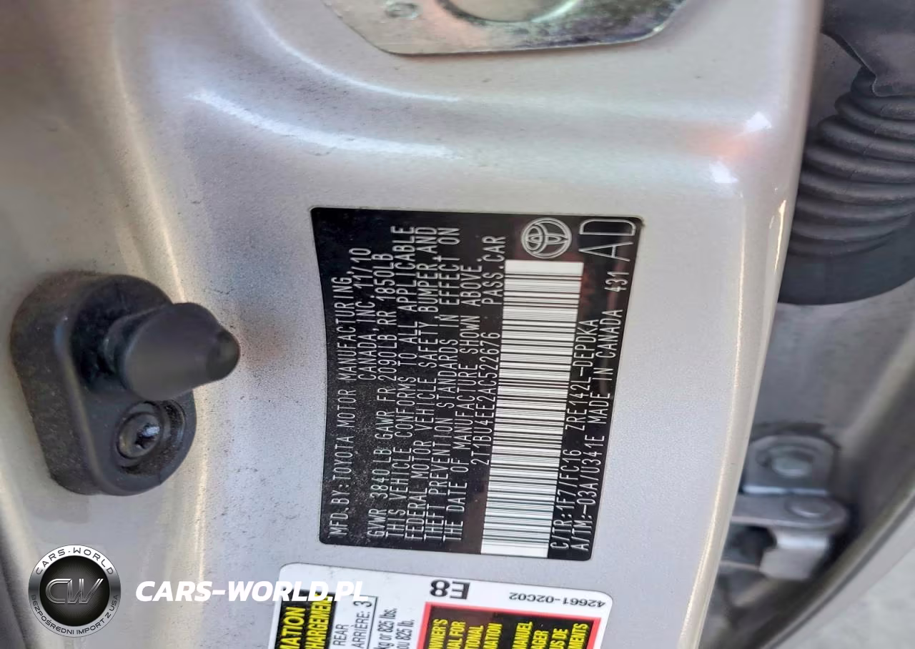 2010 Toyota Corolla Le VIN:2T1BU4EE2AC522676 - 12