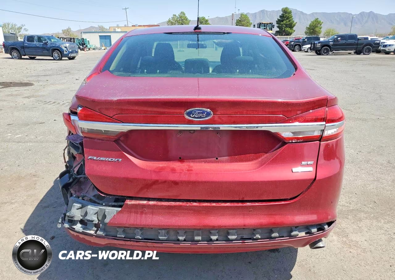 2017 Ford Fusion Se VIN:3FA6P0HD1HR246702 - 6