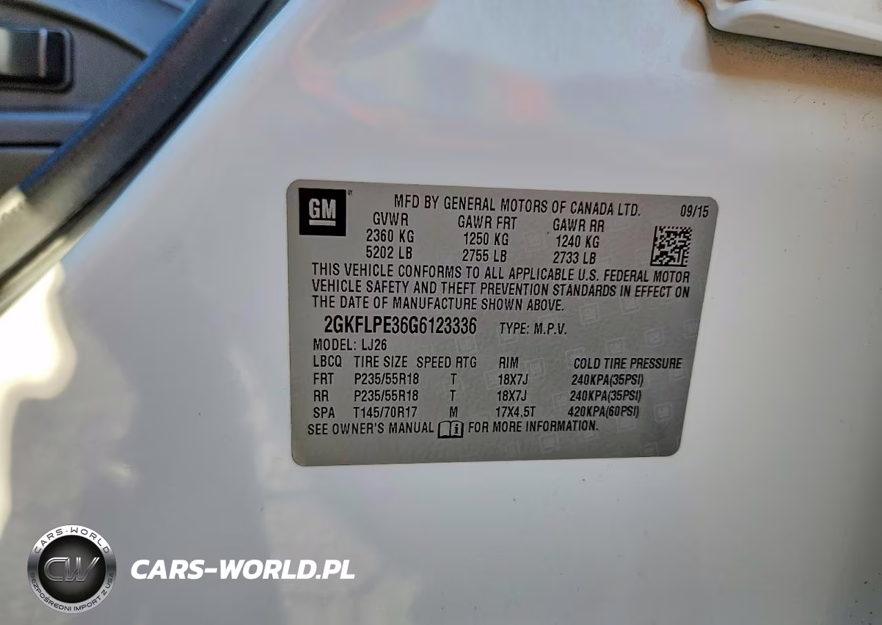 2016 GMC Terrain Slt VIN:2GKFLPE36G6123336 - 13