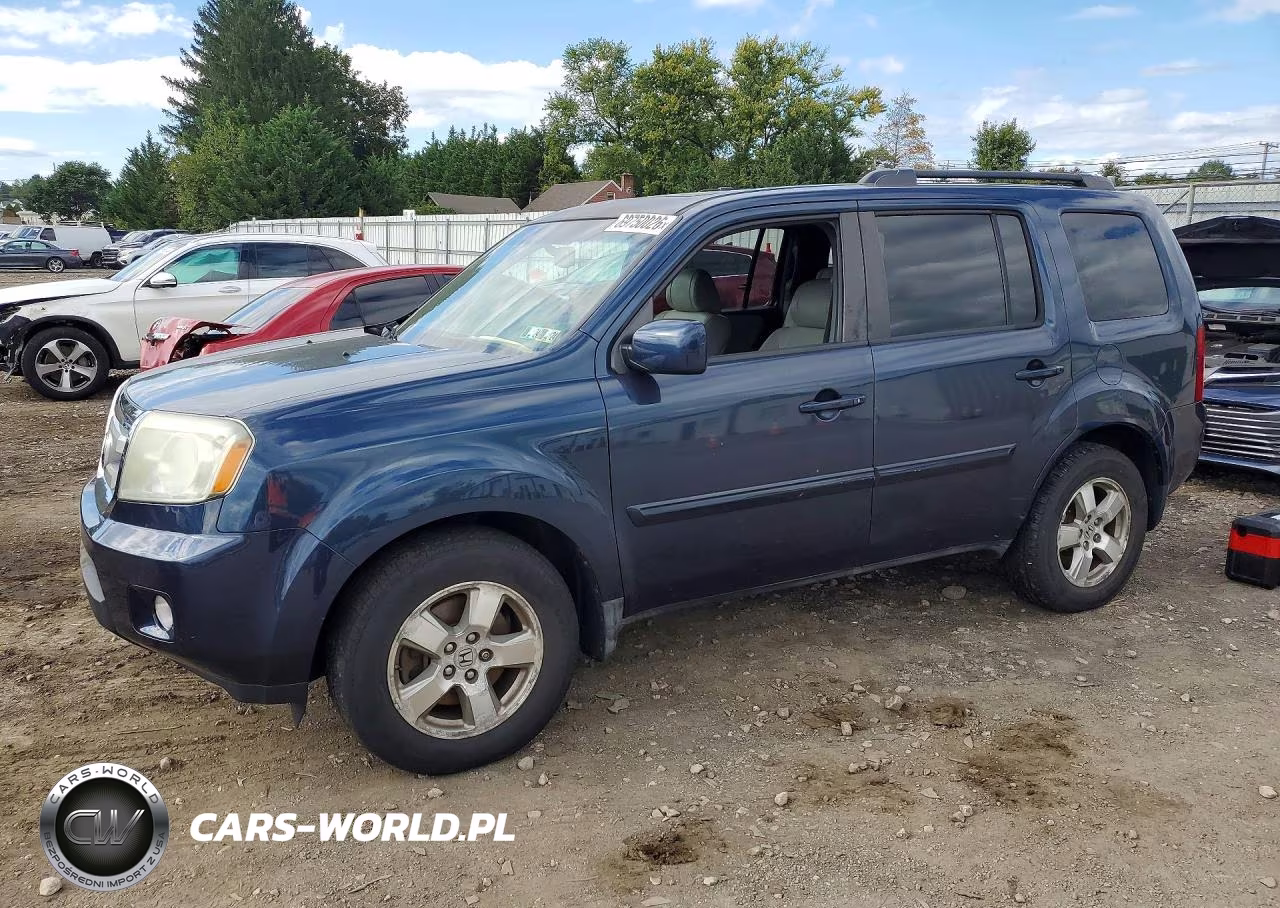 2011 Honda Pilot Exl VIN:5FNYF4H57BB105387 - 1