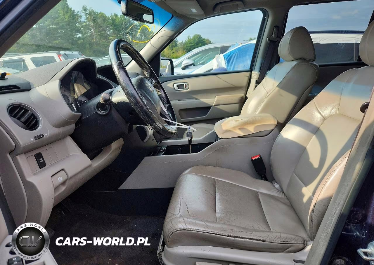 2011 Honda Pilot Exl VIN:5FNYF4H57BB105387 - 7
