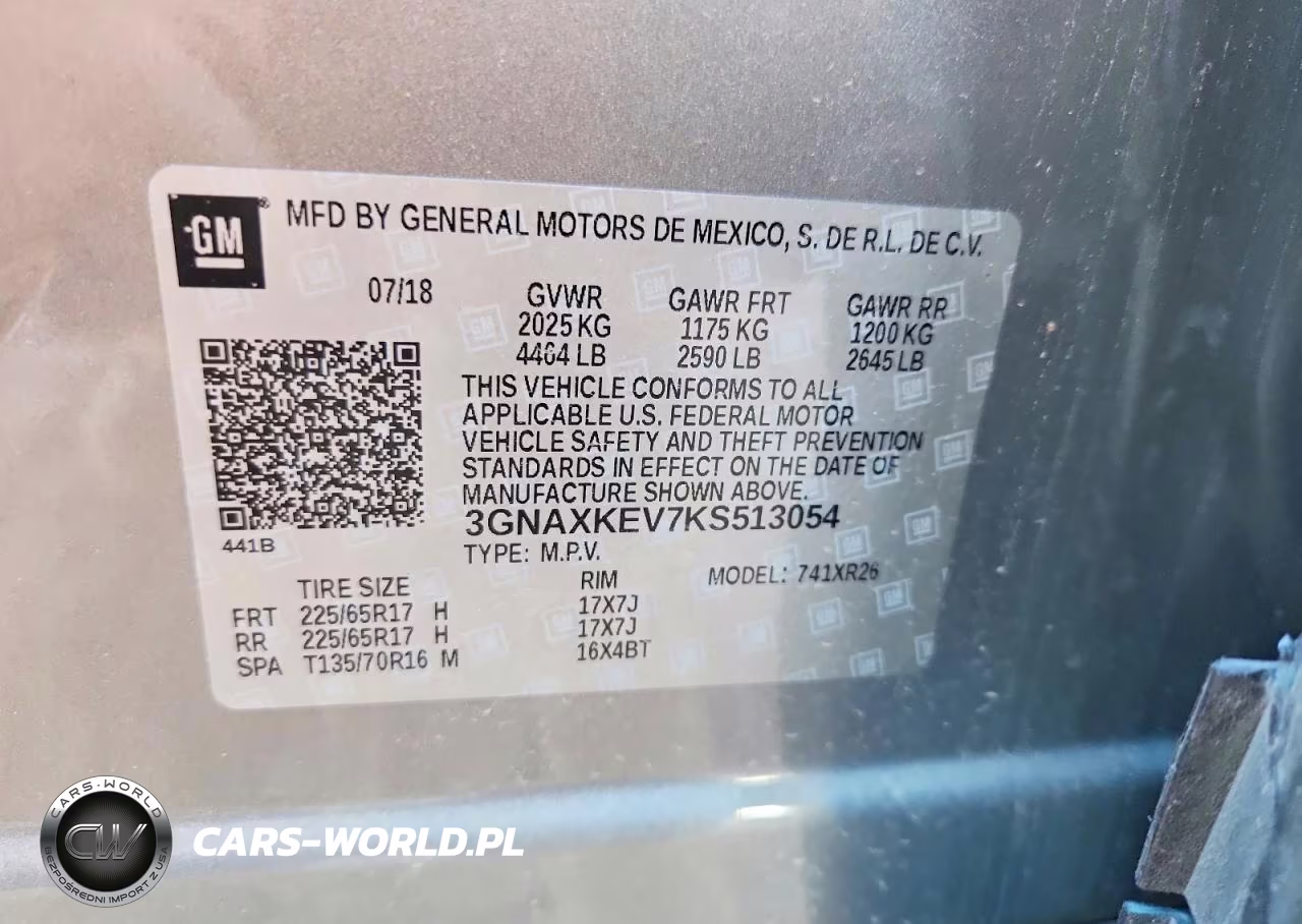 2019 Chevrolet Equinox Lt VIN:3GNAXKEV7KS513054 - 13