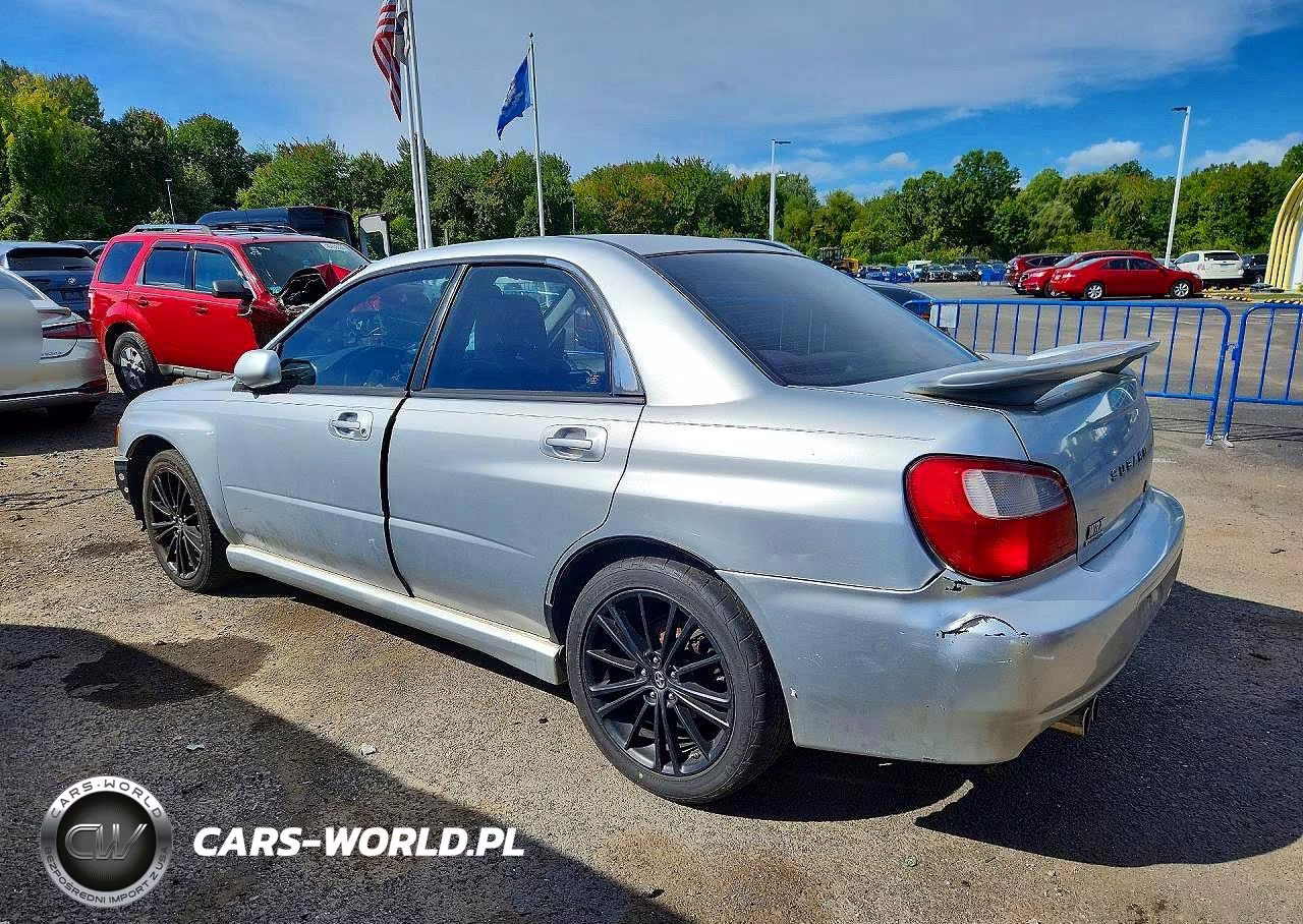 2002 Subaru Impreza Wrx VIN:JF1GD29672H501953 - 2