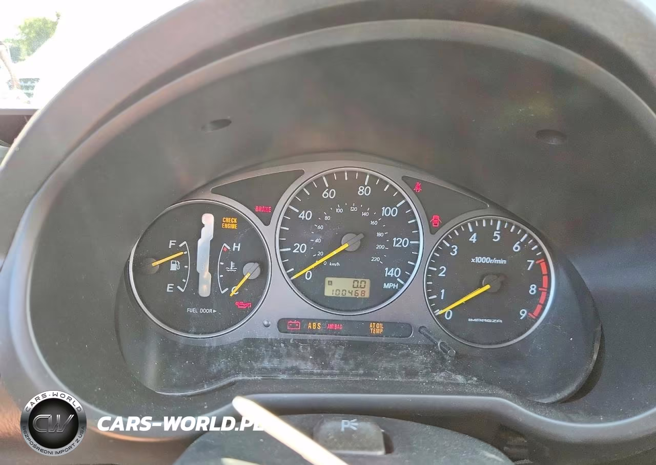 2002 Subaru Impreza Wrx VIN:JF1GD29672H501953 - 9