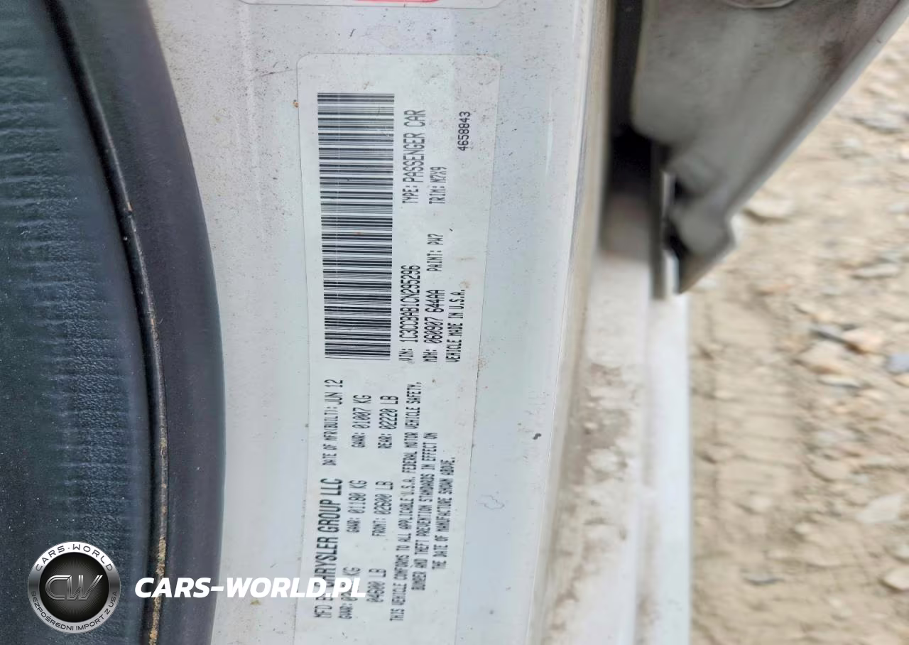 2012 Chrysler 200 Lx VIN:1C3CCBAB1CN295296 - 12