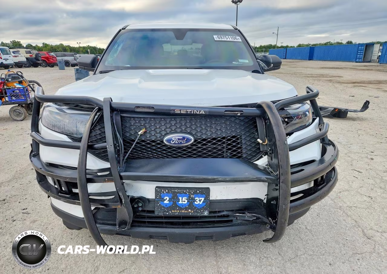 2022 Ford Explorer Police VIN:1FM5K8AB7NGC42972 - 5