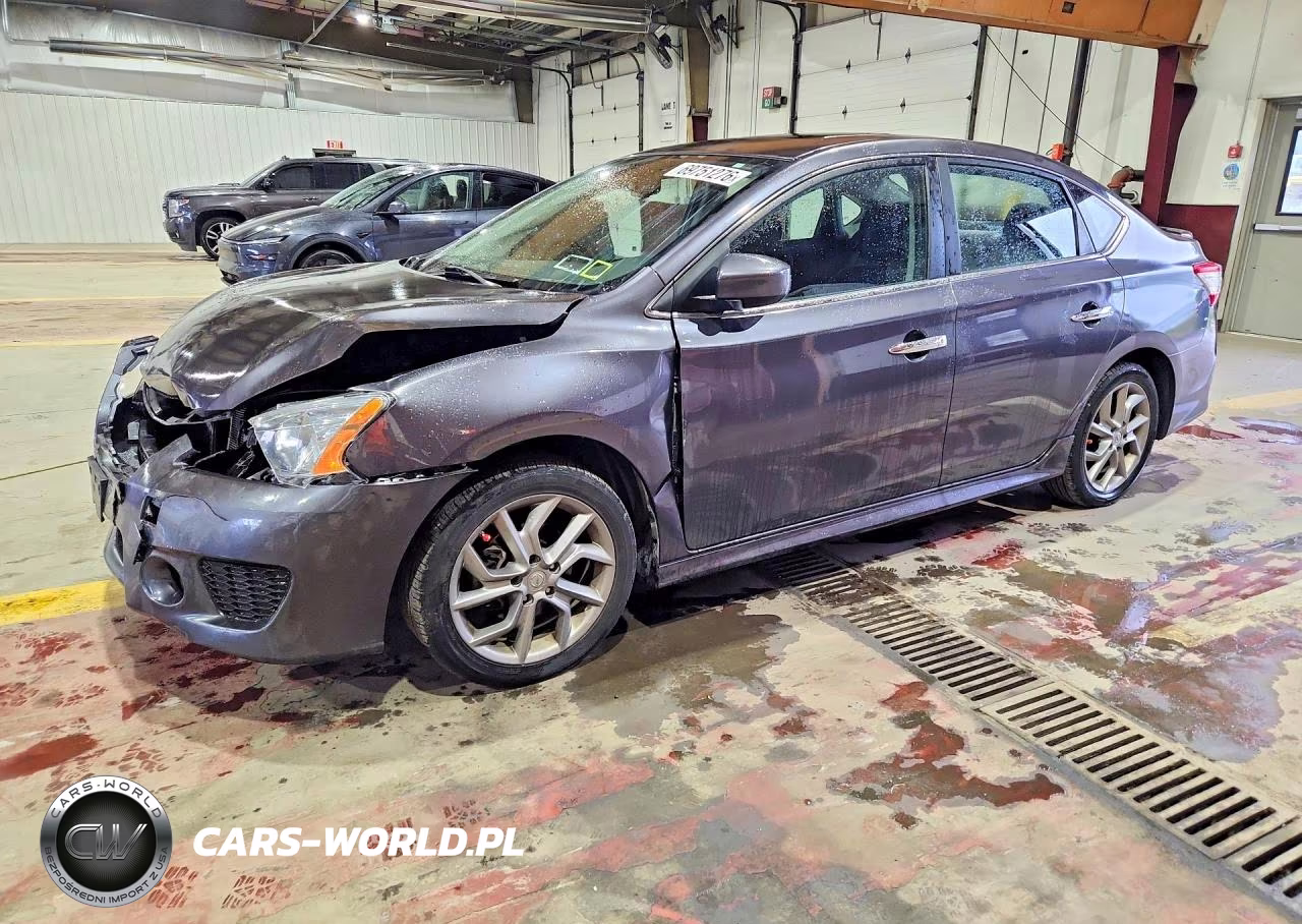 2014 Nissan Sentra Sr VIN:3N1AB7AP8EY246250 - 1