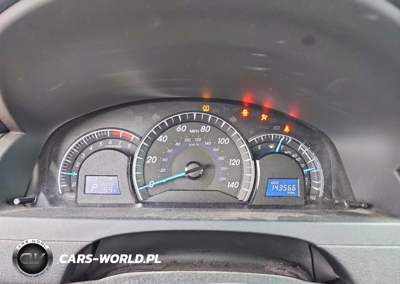 2013 Toyota Camry Xle V6 VIN:4T1BK1FK6DU534633 - 9
