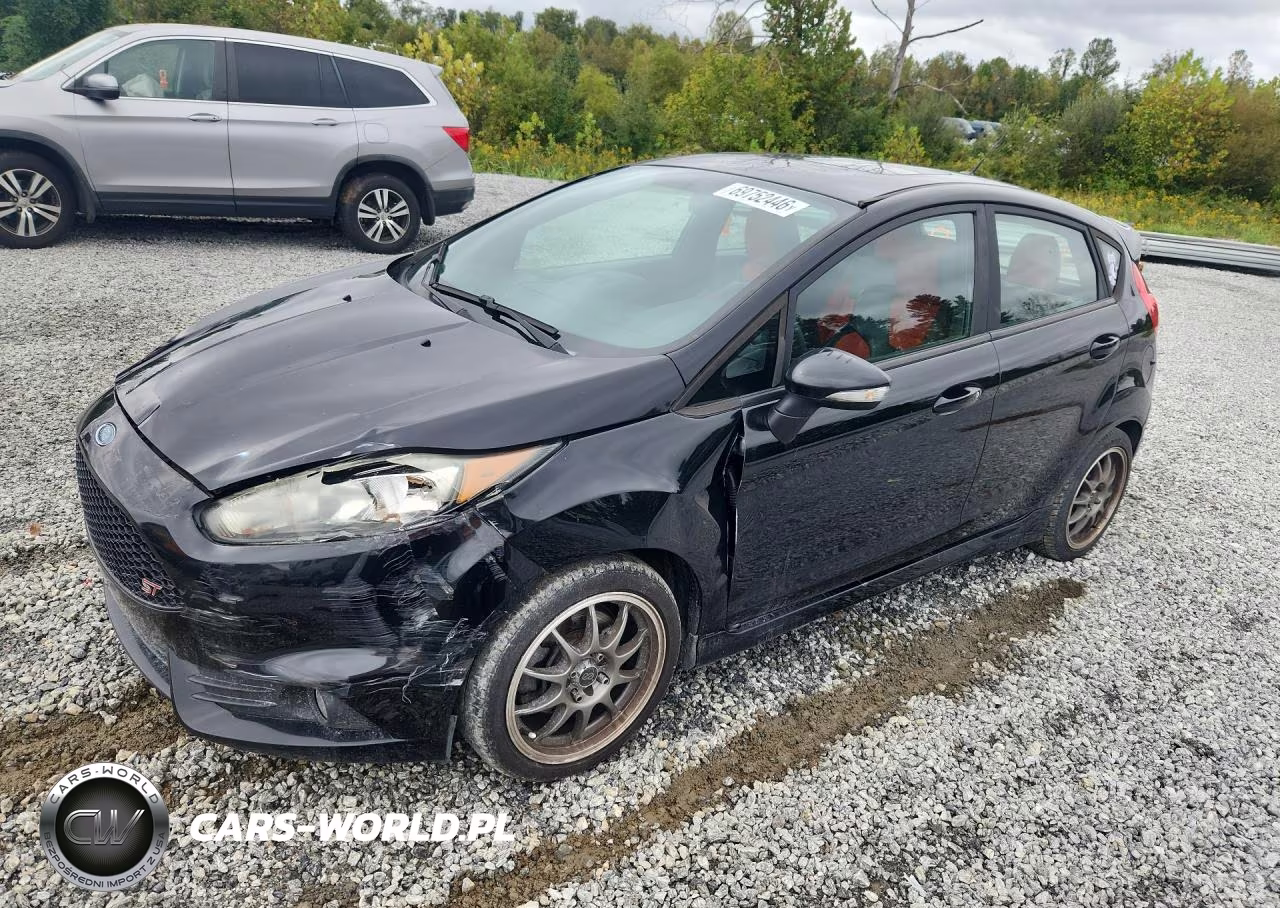 2017 Ford Fiesta St VIN:3FADP4GX4HM104562 - 1
