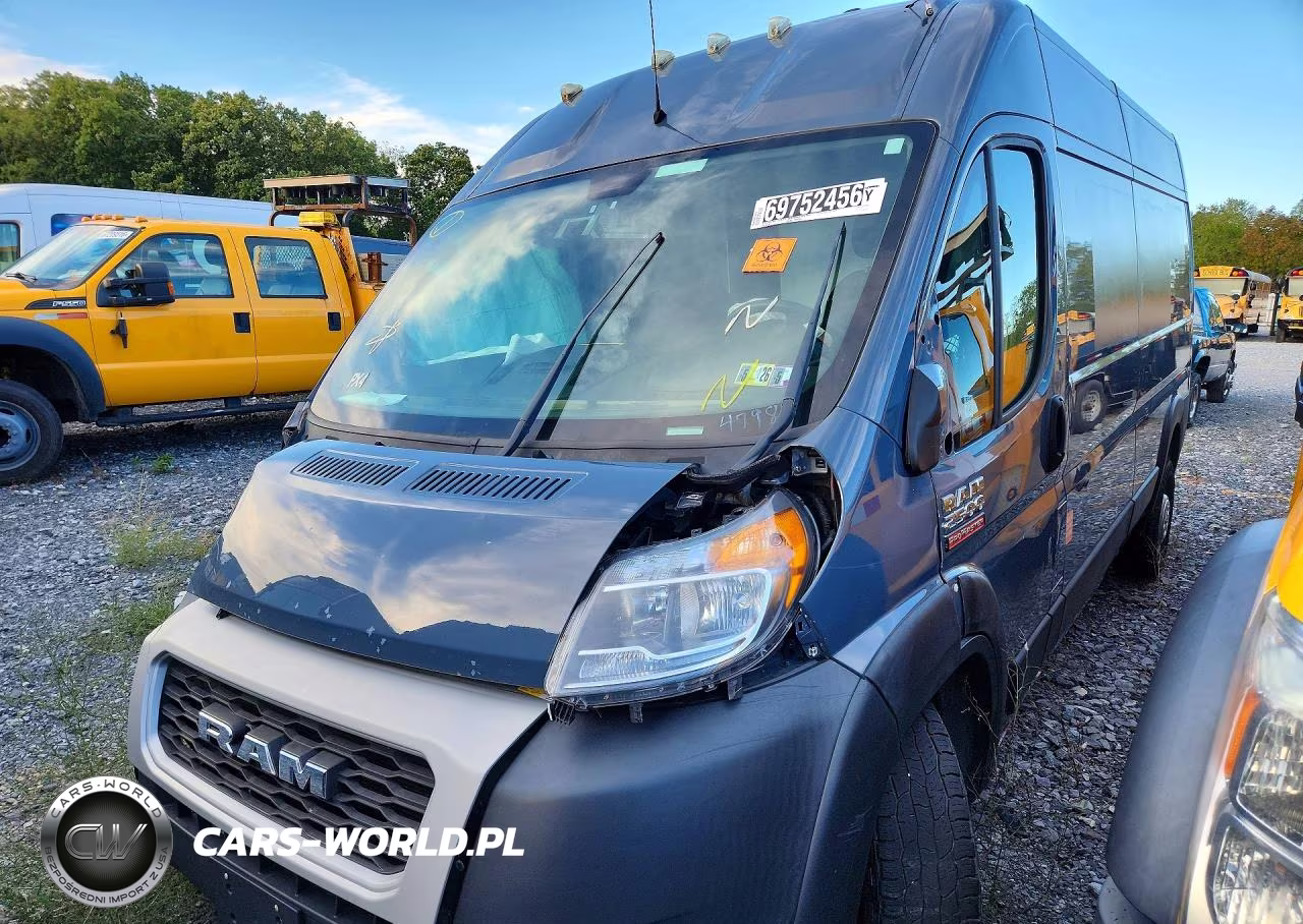 2019 Ram Promaster 2500 Delivery Van VIN:3C6TRVDG8KE514798 - 1