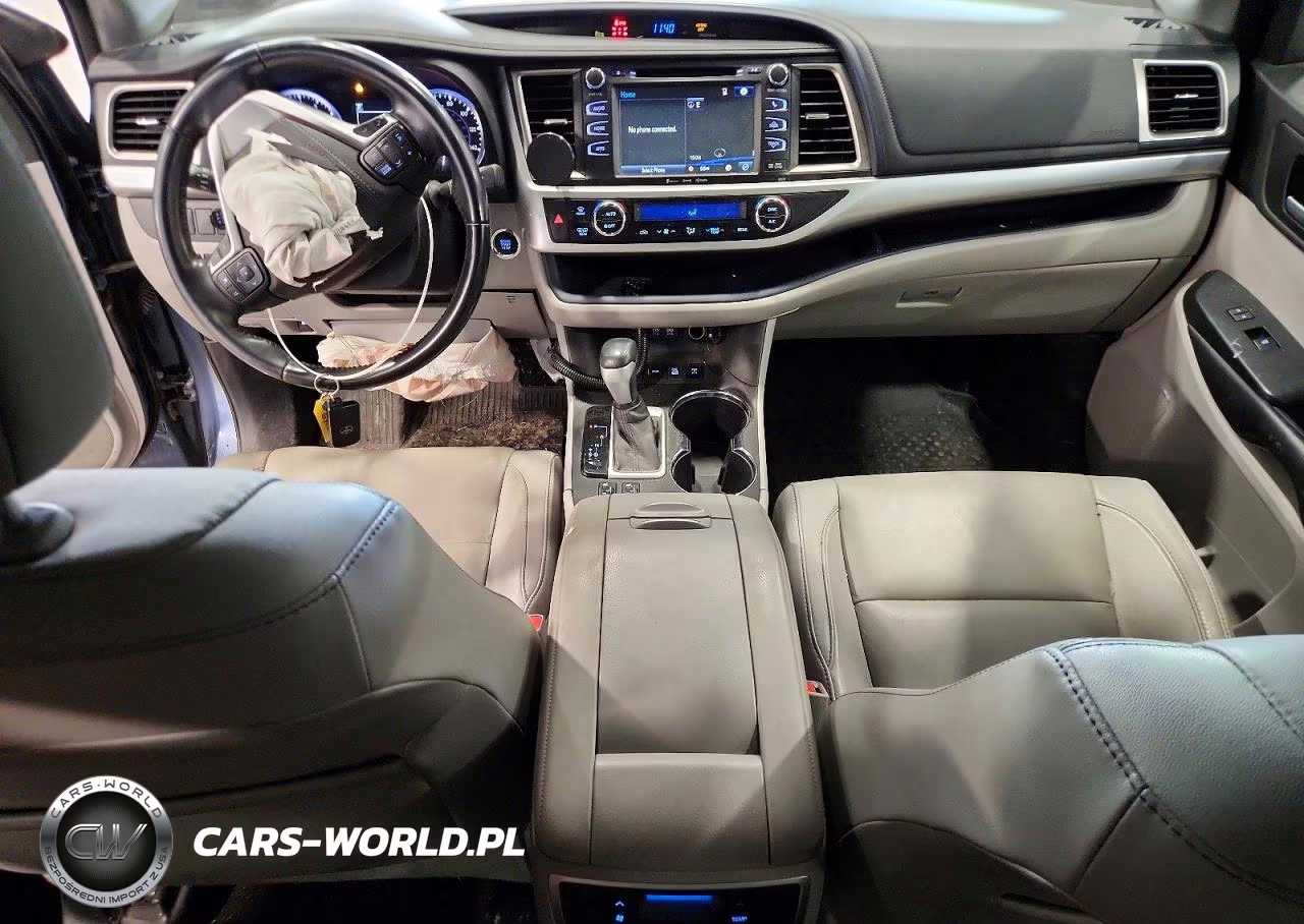2017 Toyota Highlander Xle VIN:5TDJZRFH5HS379226 - 8