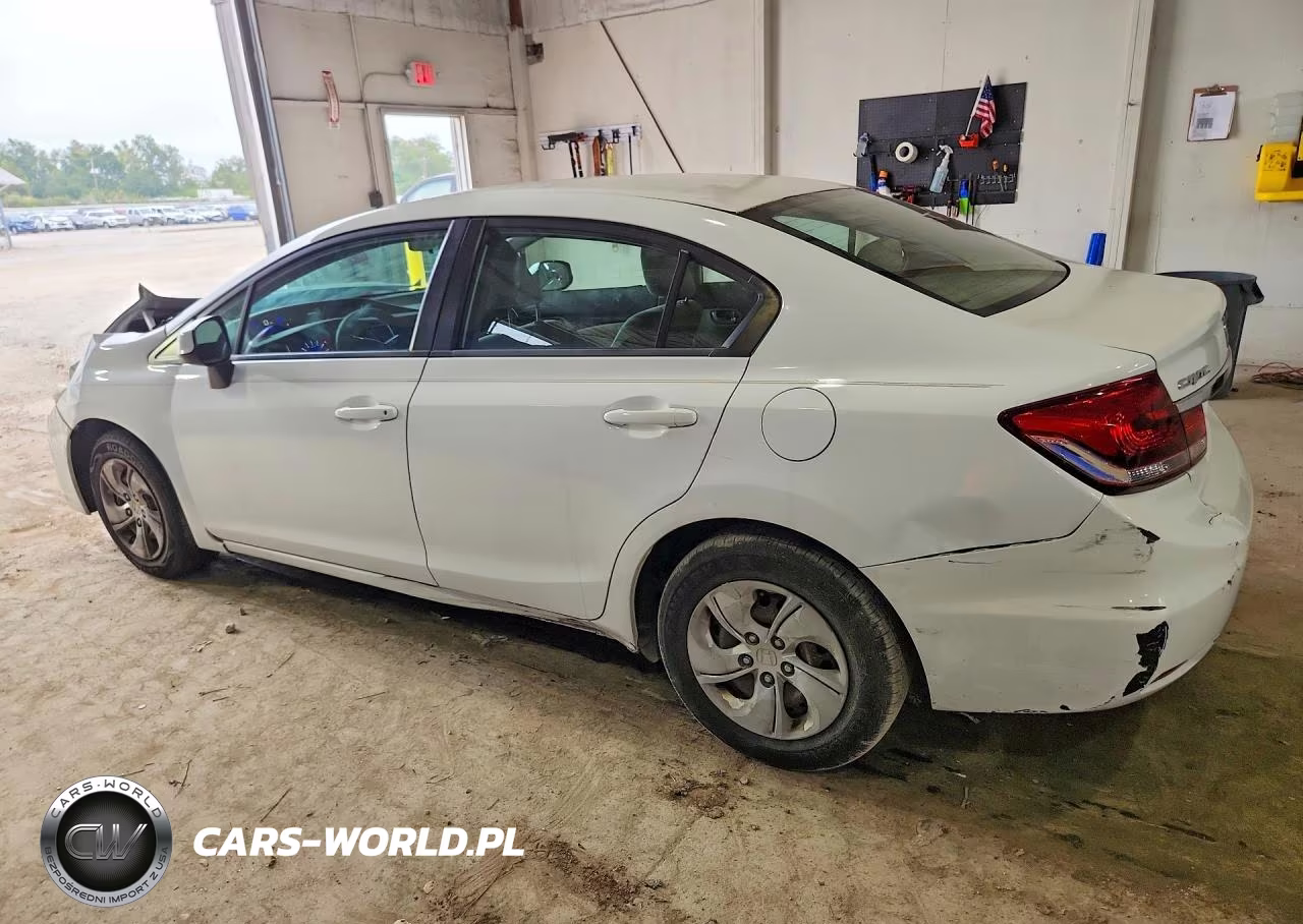 2013 Honda Civic Lx VIN:19XFB2F5XDE010633 - 2