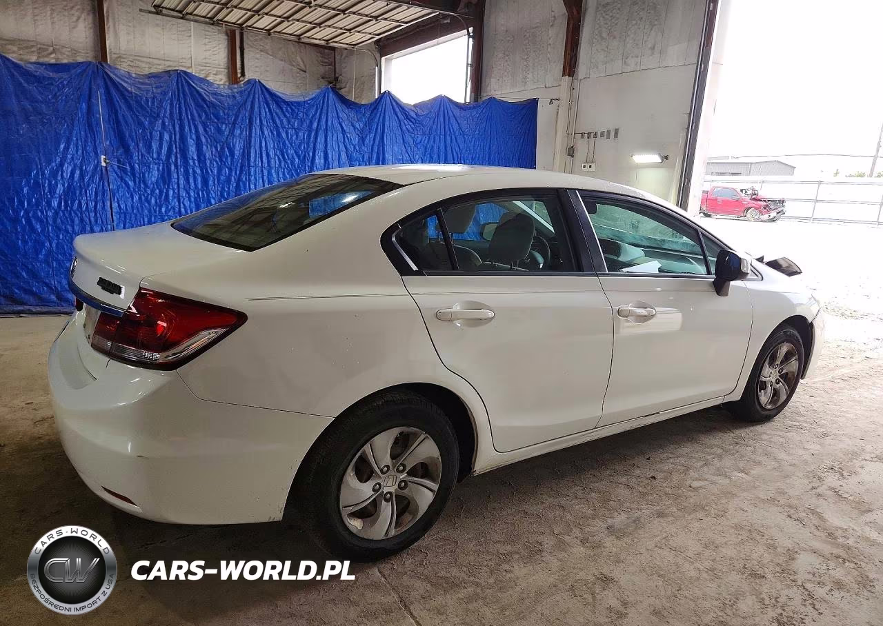 2013 Honda Civic Lx VIN:19XFB2F5XDE010633 - 3