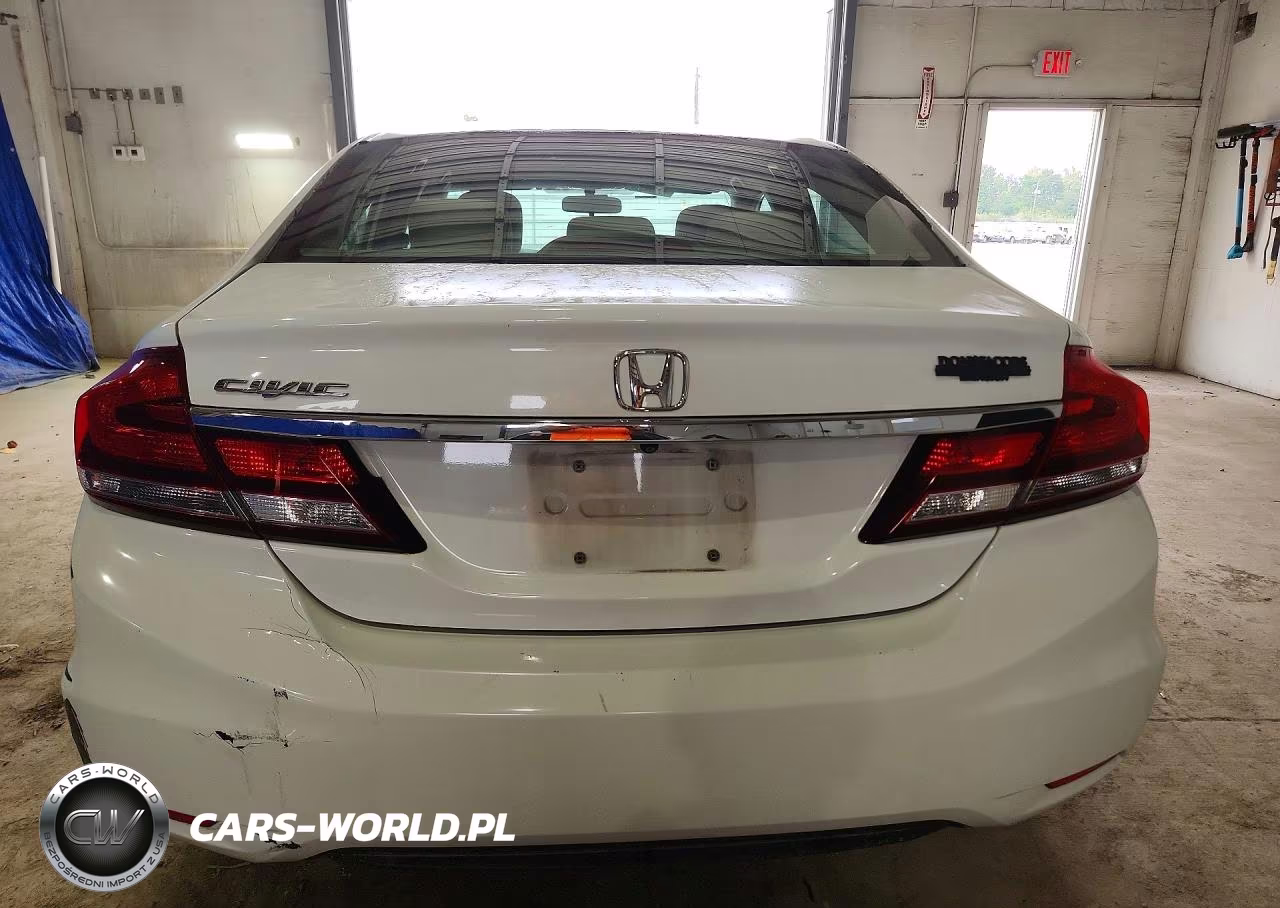 2013 Honda Civic Lx VIN:19XFB2F5XDE010633 - 6