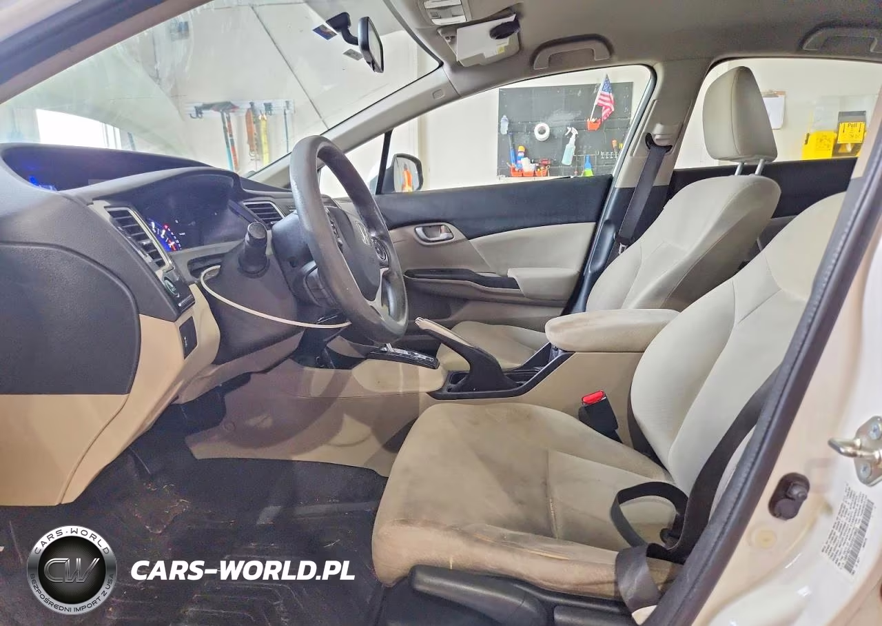 2013 Honda Civic Lx VIN:19XFB2F5XDE010633 - 7