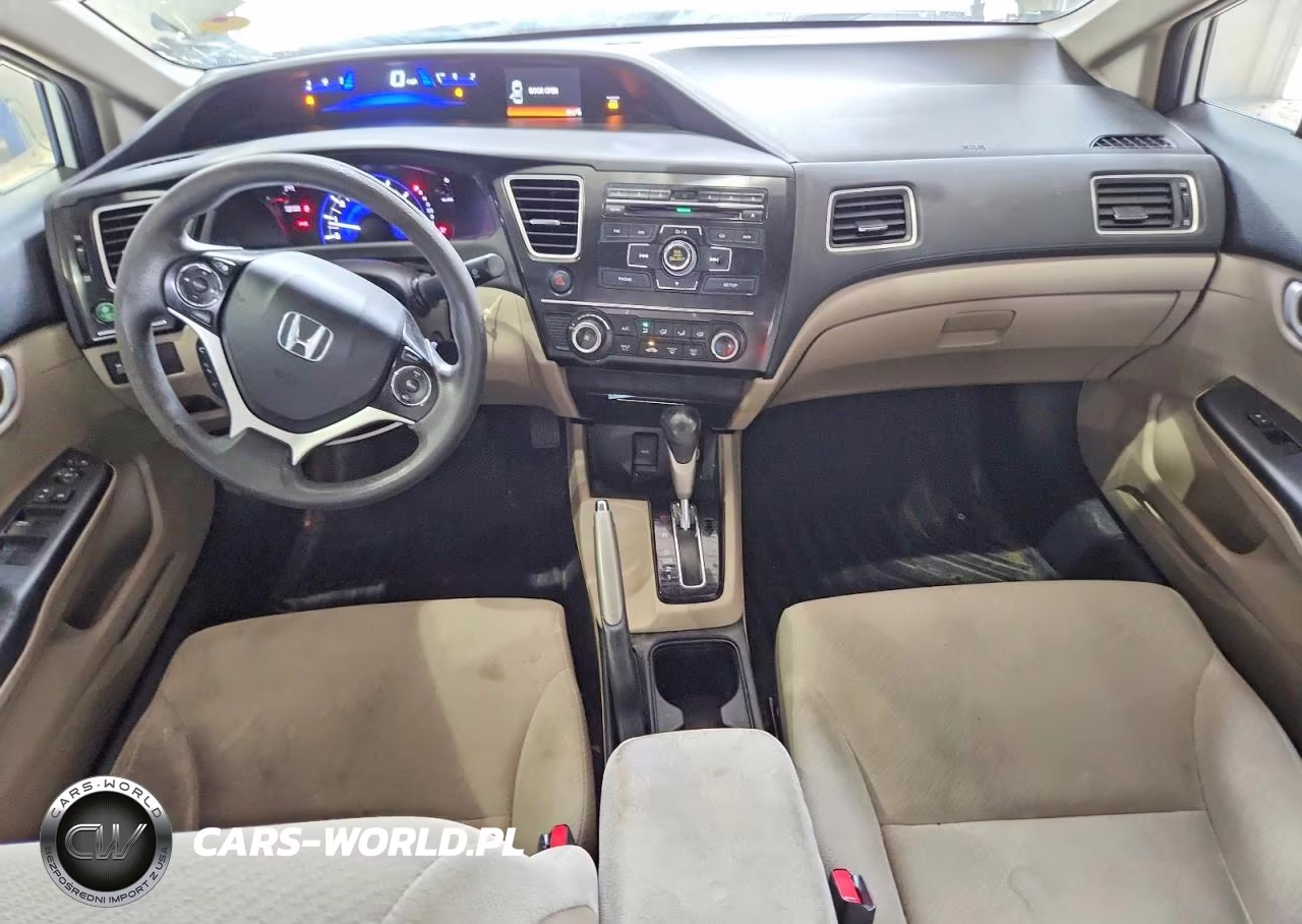 2013 Honda Civic Lx VIN:19XFB2F5XDE010633 - 8