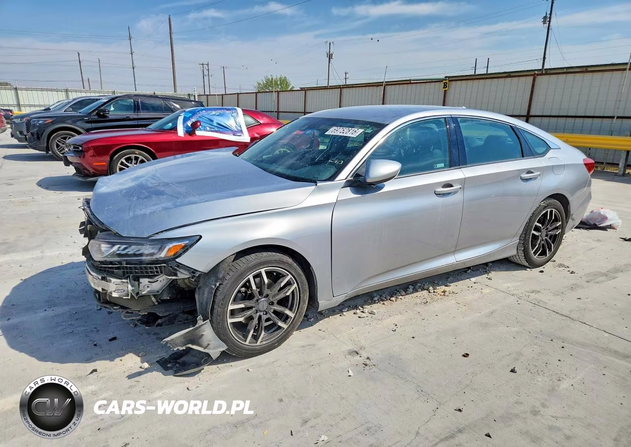 2019 Honda Accord Lx VIN:1HGCV1F13KA017314 - 1