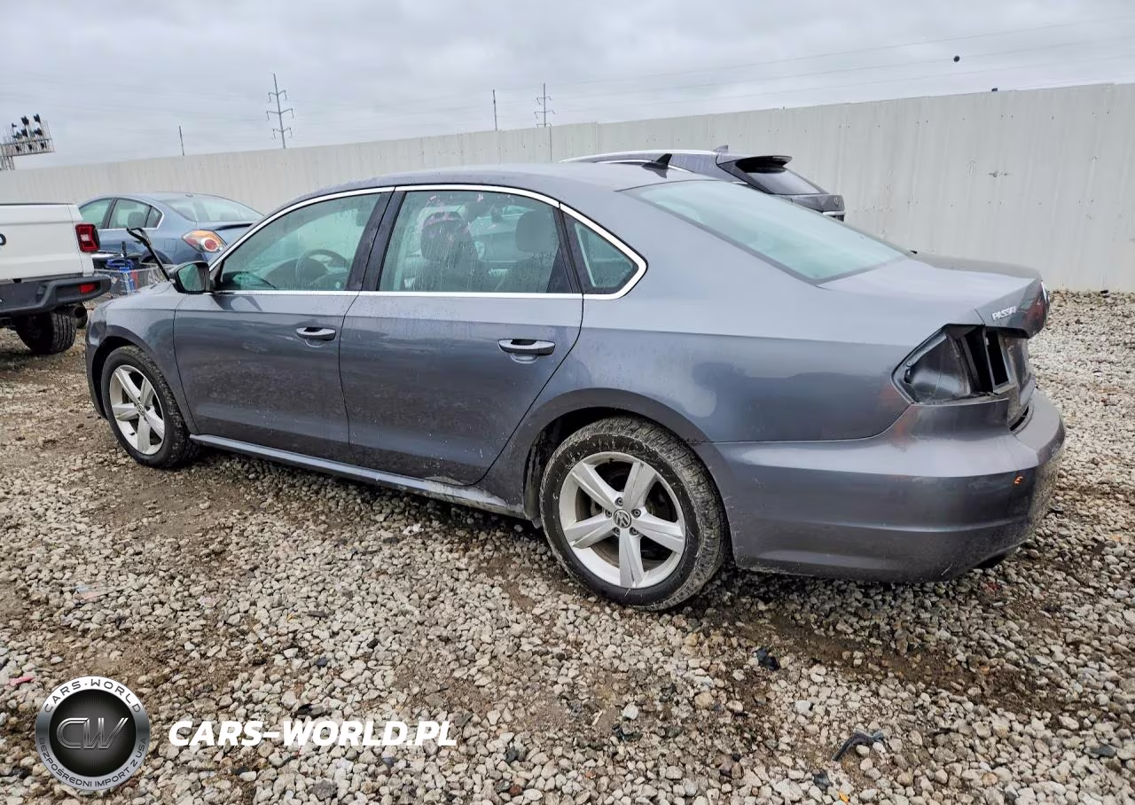 2013 Volkswagen Passat Se VIN:1VWBH7A32DC107748 - 2