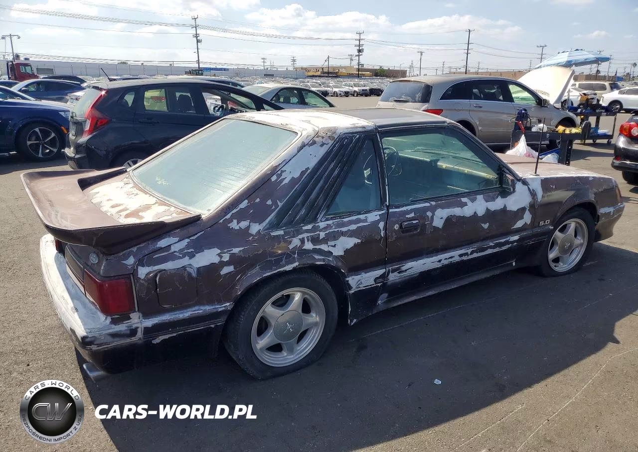 1986 Ford Mustang Lx VIN:1FABP28M7GF201852 - 3