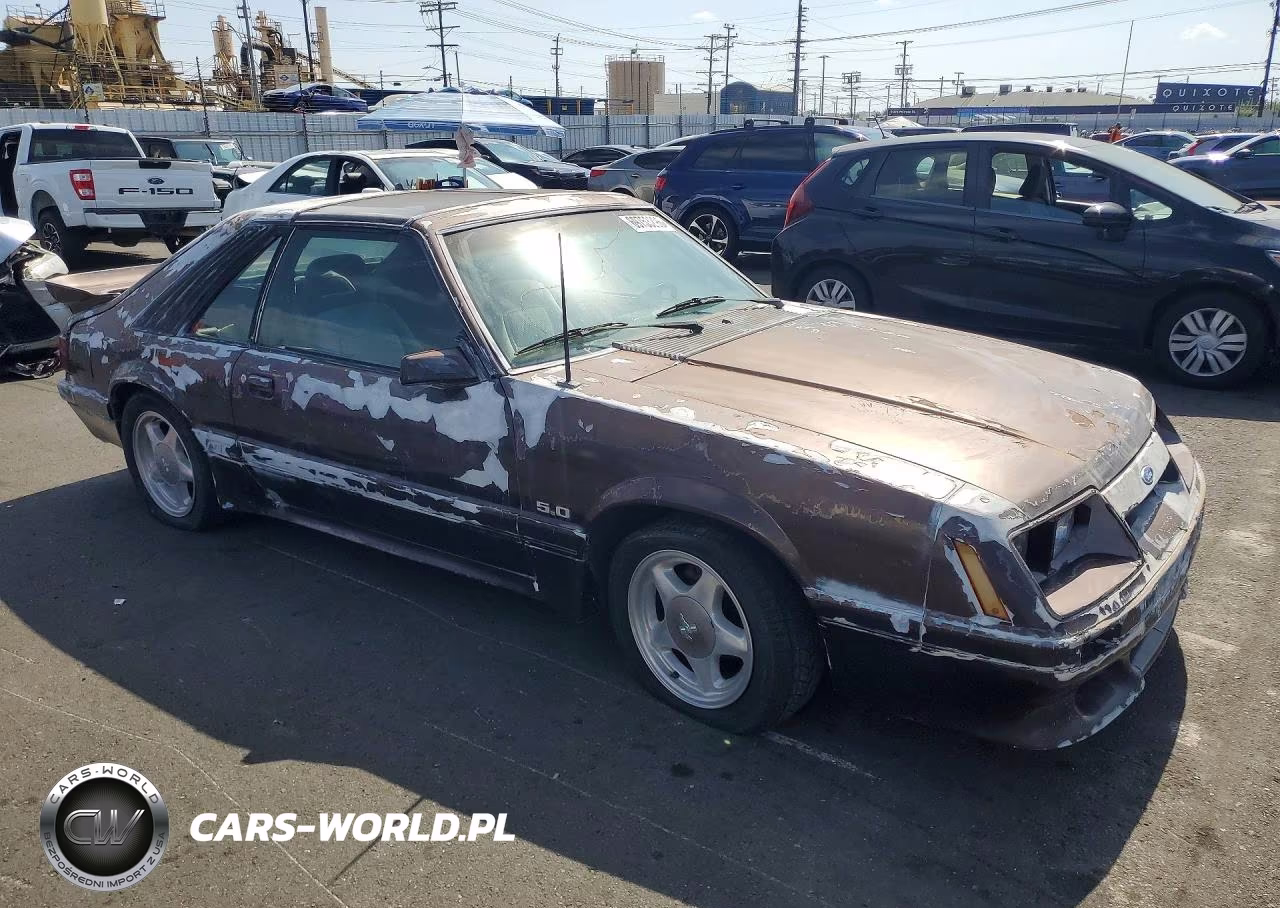 1986 Ford Mustang Lx VIN:1FABP28M7GF201852 - 4
