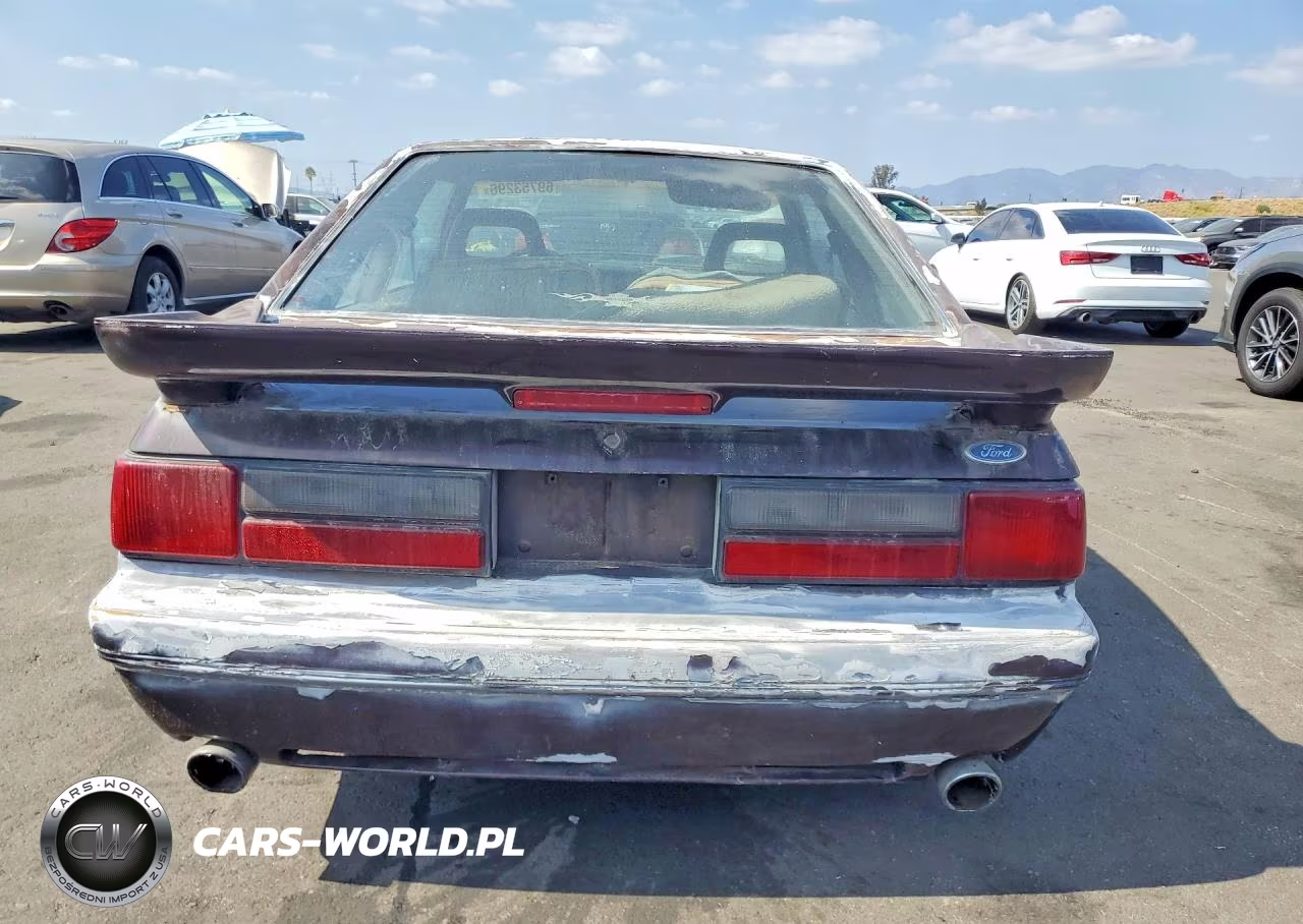 1986 Ford Mustang Lx VIN:1FABP28M7GF201852 - 6