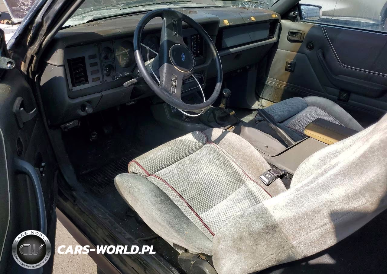 1986 Ford Mustang Lx VIN:1FABP28M7GF201852 - 8