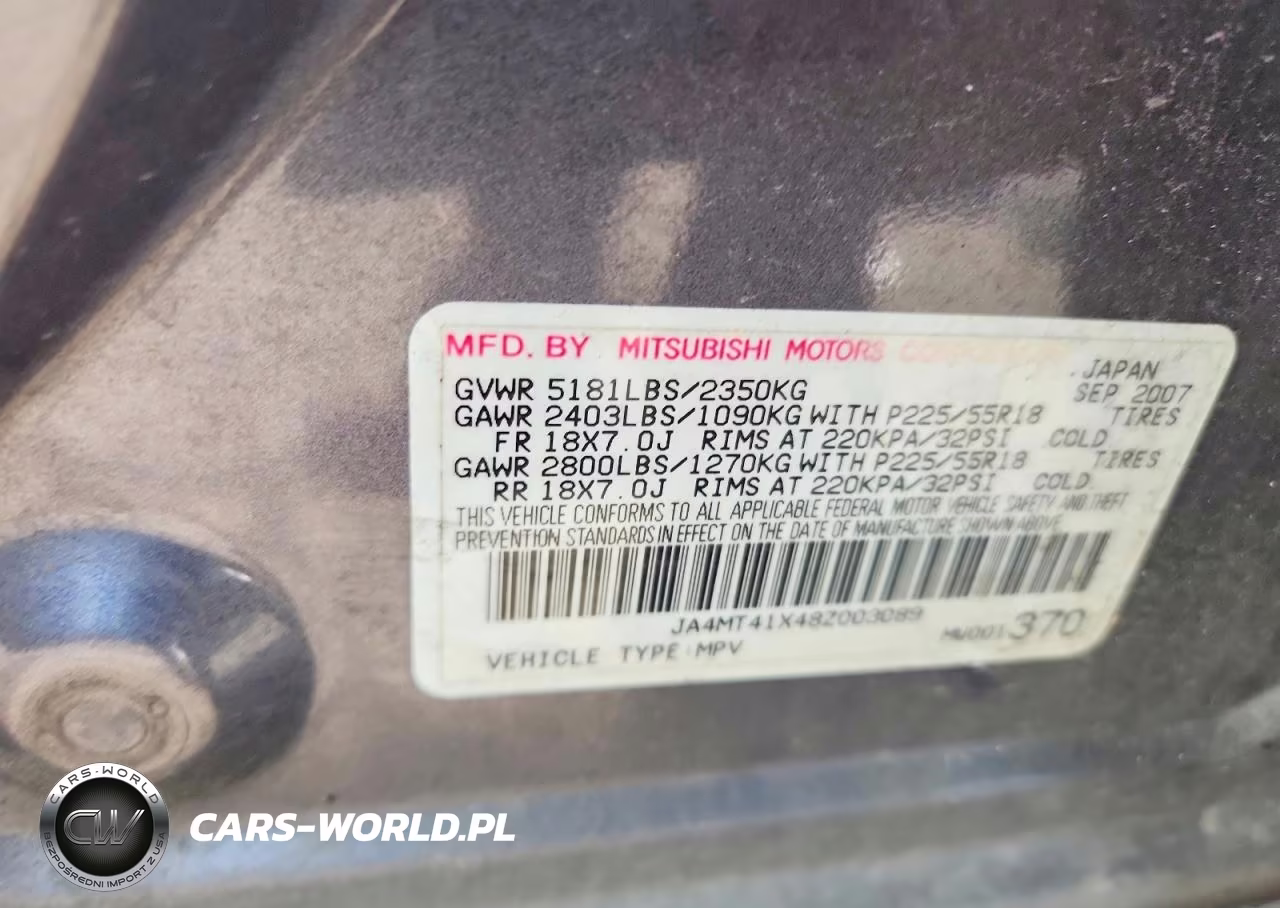 2008 Mitsubishi Outlander Xls VIN:JA4MT41X48Z003089 - 14