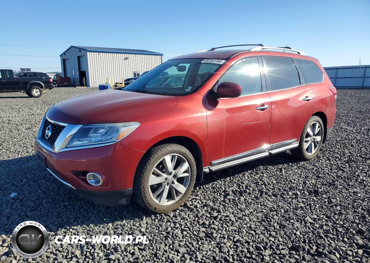 2014 Nissan Pathfinder S VIN:5N1AR2MM8EC644527 - 1