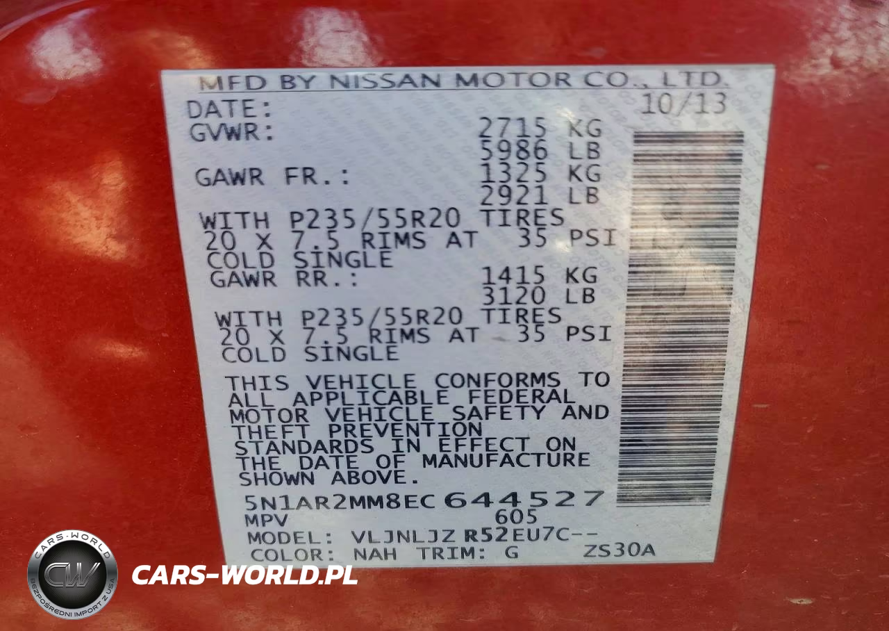 2014 Nissan Pathfinder S VIN:5N1AR2MM8EC644527 - 13